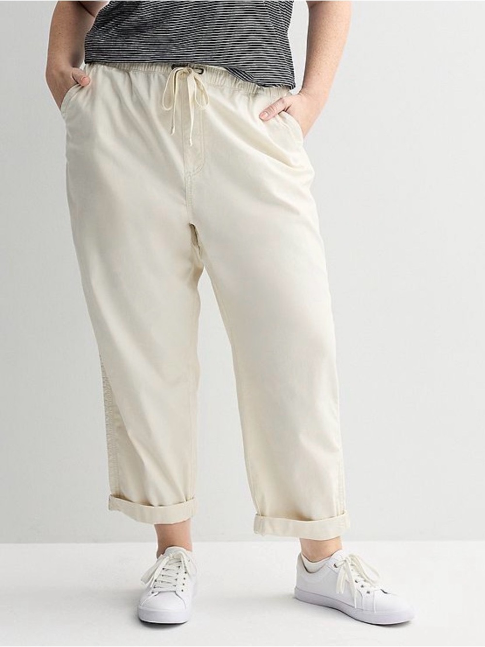 Sonoma Goods For Life Women’s Plus Size Capris / Beige - 3X
